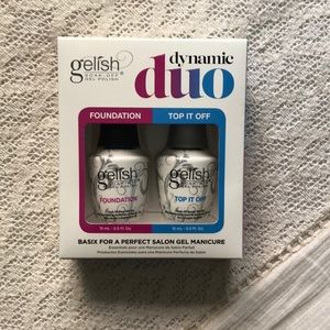 Gelish Foundation and Top Coat for Shellac